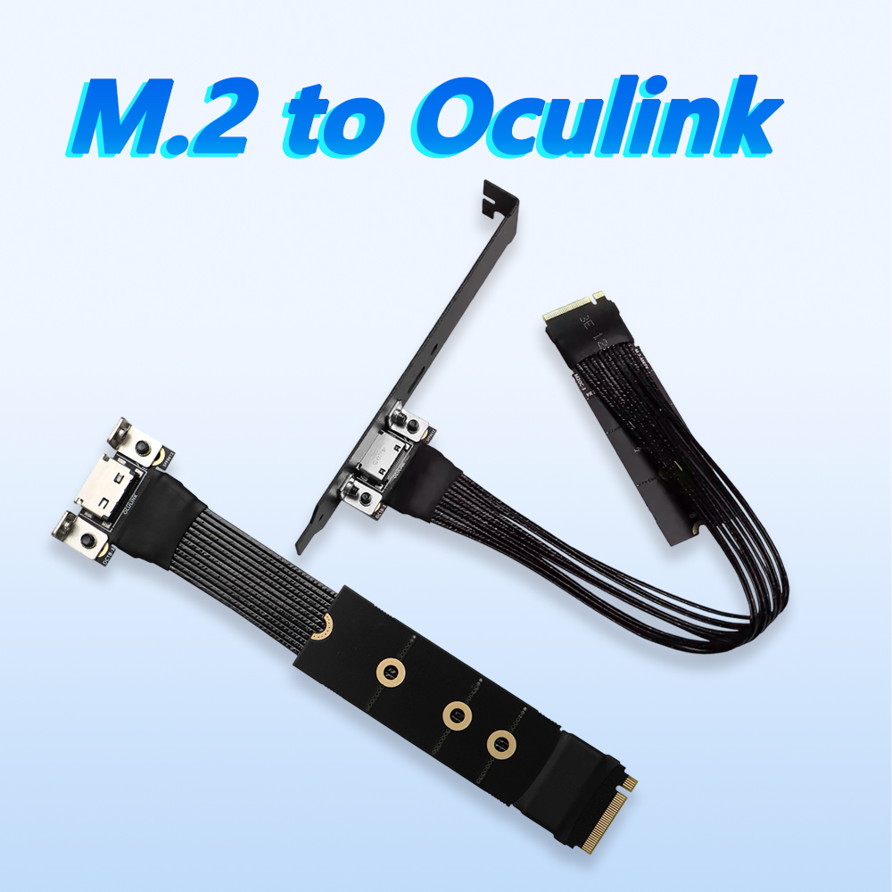 Oculink Egpu Mini Pc - ADT M.2 M-Key to Oculink SFF-8612ケーブル