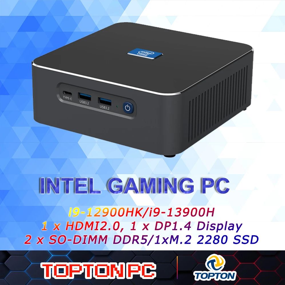 Intel Core I9 13900H Mini Pc - 2025 ミニPC i9-13900H i9 12900HK デスクトップパソコン