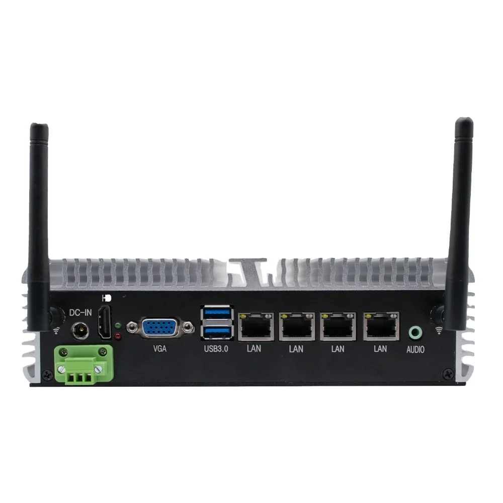 Fanless Industrial Pc Rs485 Core I7 - 新型HVAEIPC 9V-36V I7 10810U 10510U 耐久性のある産業用車載PC