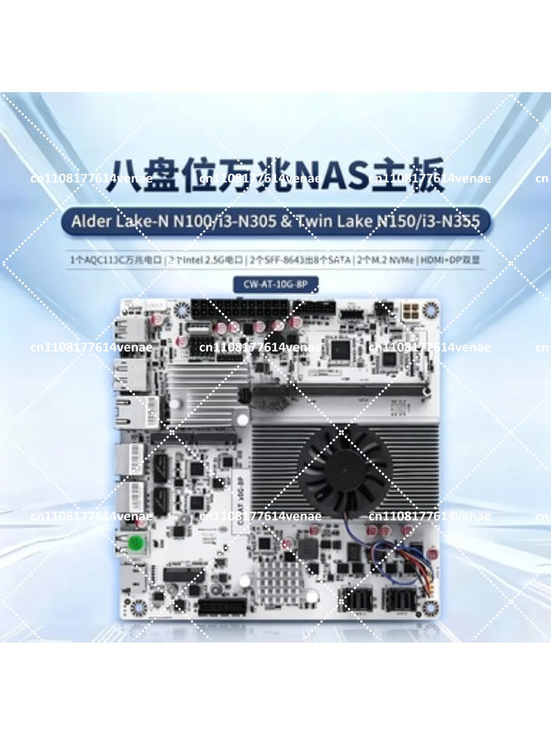 NASマザーボード 8ベイ N100 N150 N305 N - Nas Motherboard 8 Sata Mini Itx のレビューと価格