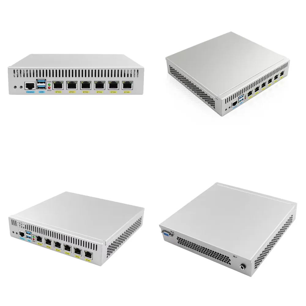 ファイアウォールアプライアンス J4125 ミニPC ソフト - Pfsense Firewall Router 2.5G 4 I226 のレビューと価格