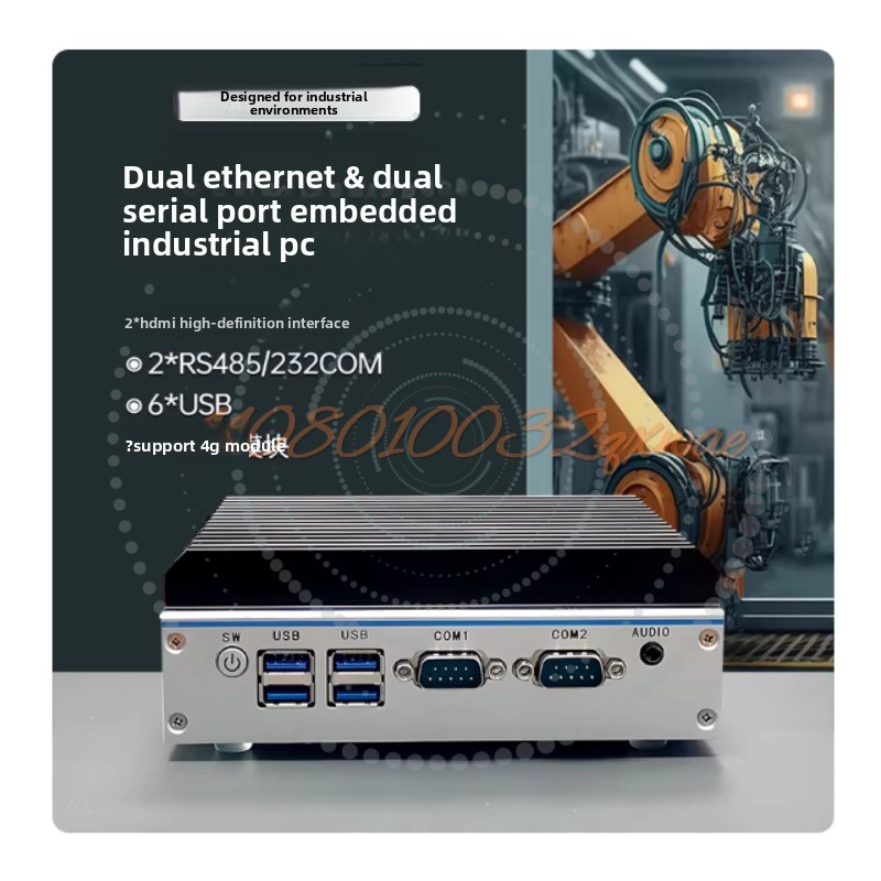 ミニ産業用PC - クアッドコアN100/J1900/J64 - Fanless Industrial Pc Rs485 Core I7 のレビューと価格