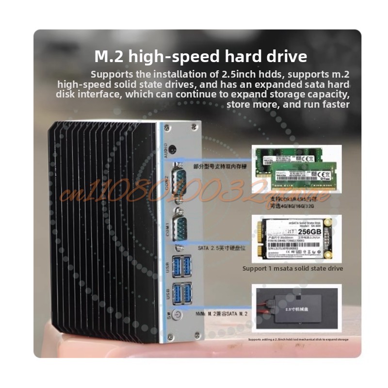 ミニ産業用PC - クアッドコアN100/J1900/J64 - Fanless Industrial Pc Rs485 Core I7 のレビューと価格