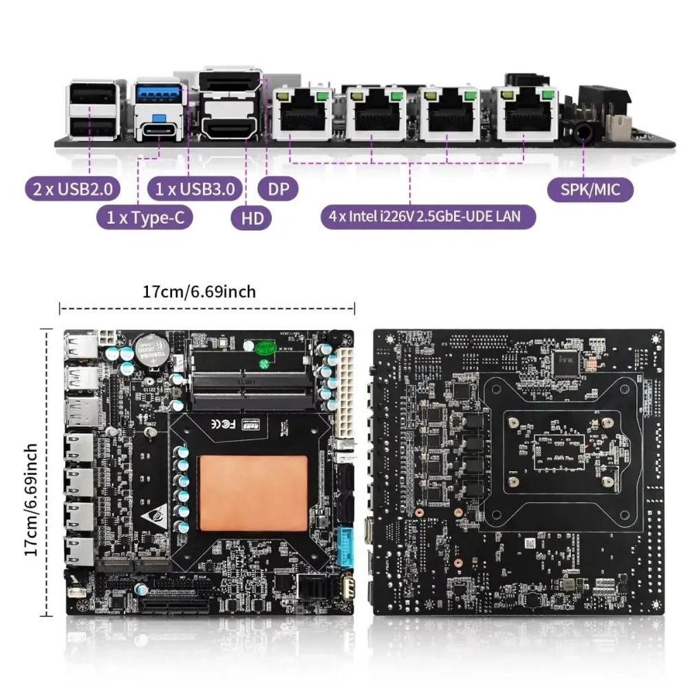 ITX NASマザーボード、第11世代Intel Core  - Nas Motherboard 8 Sata Mini Itx のレビューと価格