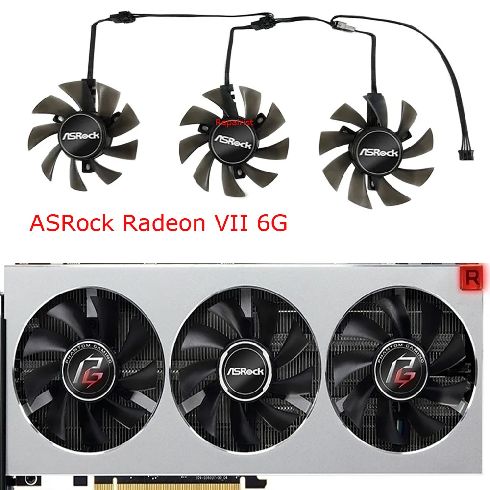 3ピース/セット,gpu vgaカード冷却ファン、ga81s - Lga1700 Itx Motherboard Ddr5 のレビューと価格