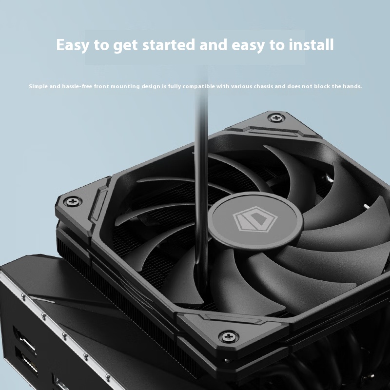 ID-COOLING IS-67-XT 6 ヒートパイプ 6 - Lga1700 Itx Motherboard Ddr5 のレビューと価格